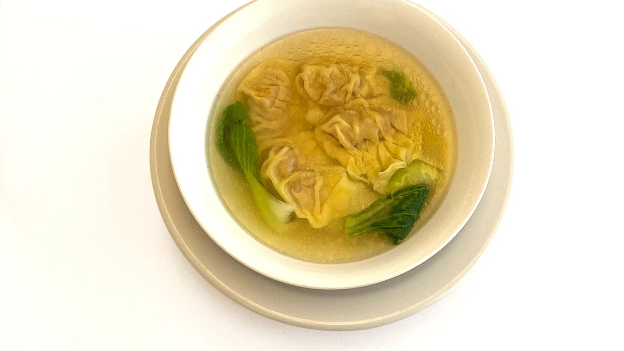 Wonton Soup (King Prawn)