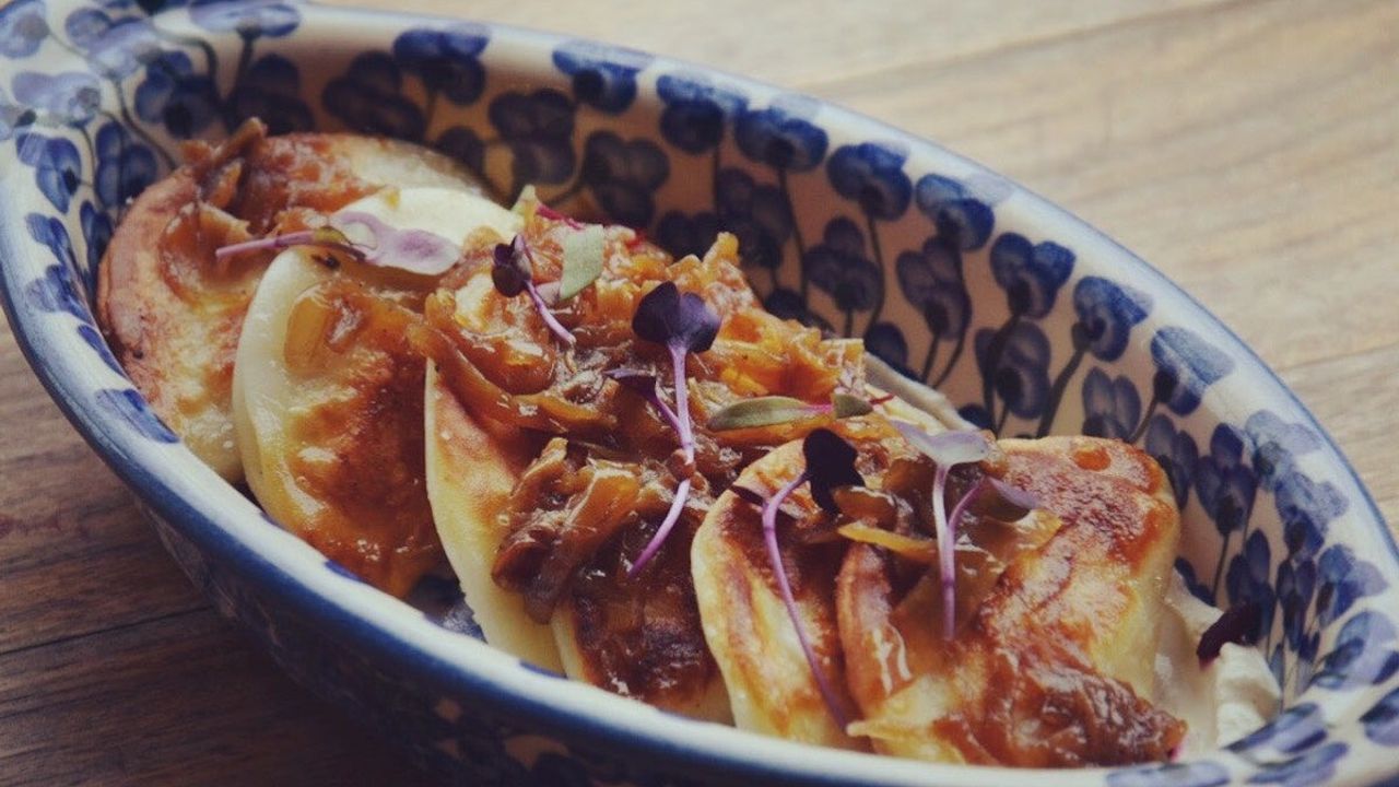 Cheese and Potato Pierogi (V)