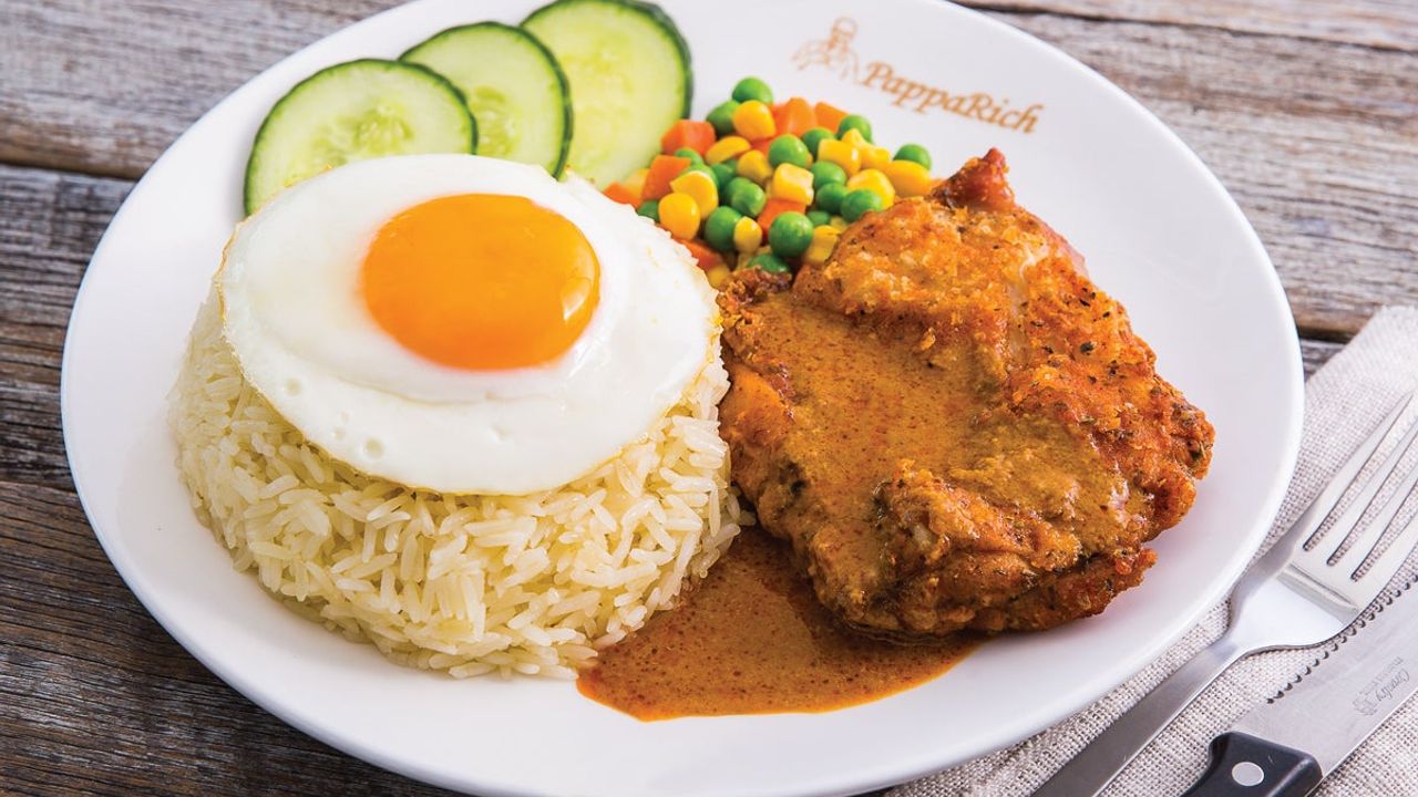 Hainan Curry Chicken Chop