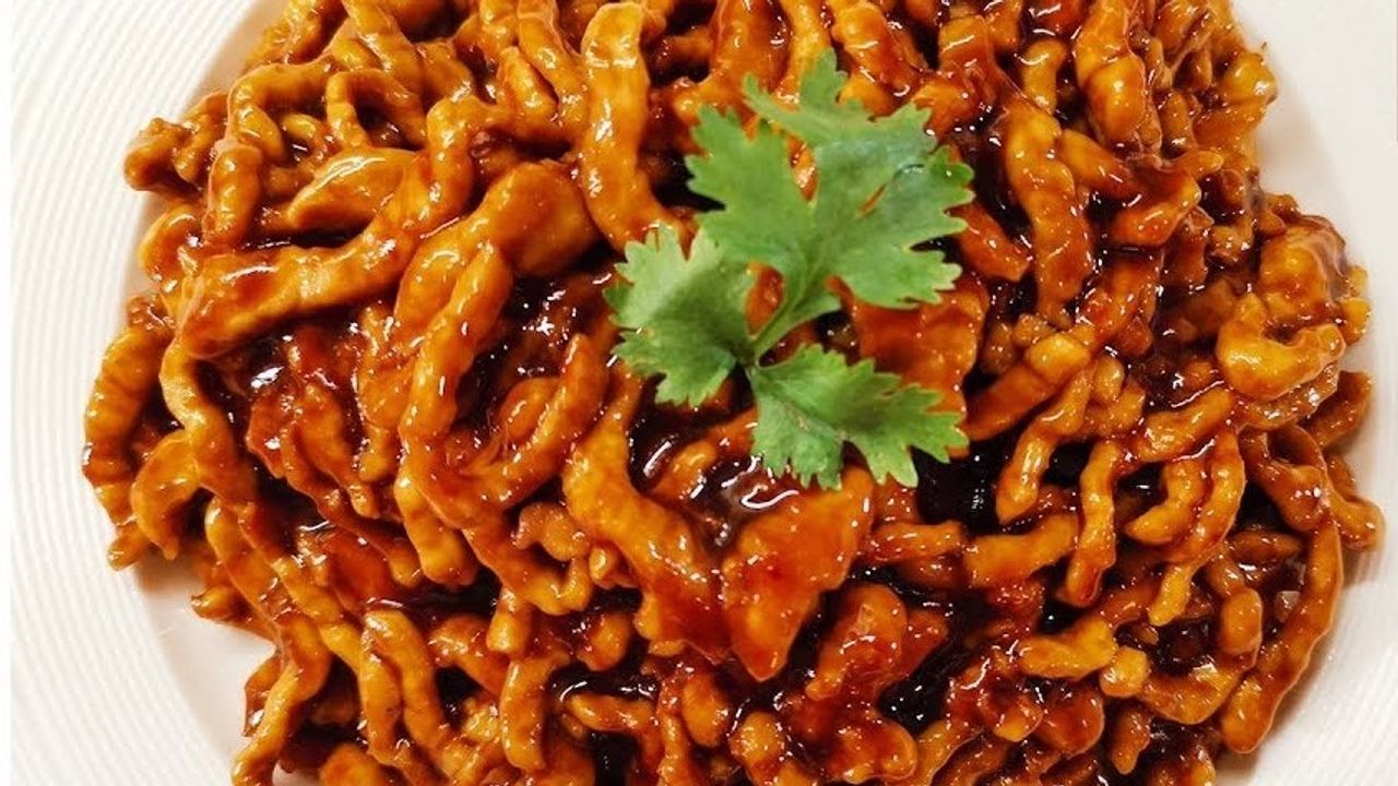 Pork Shreds in Peking Sauce