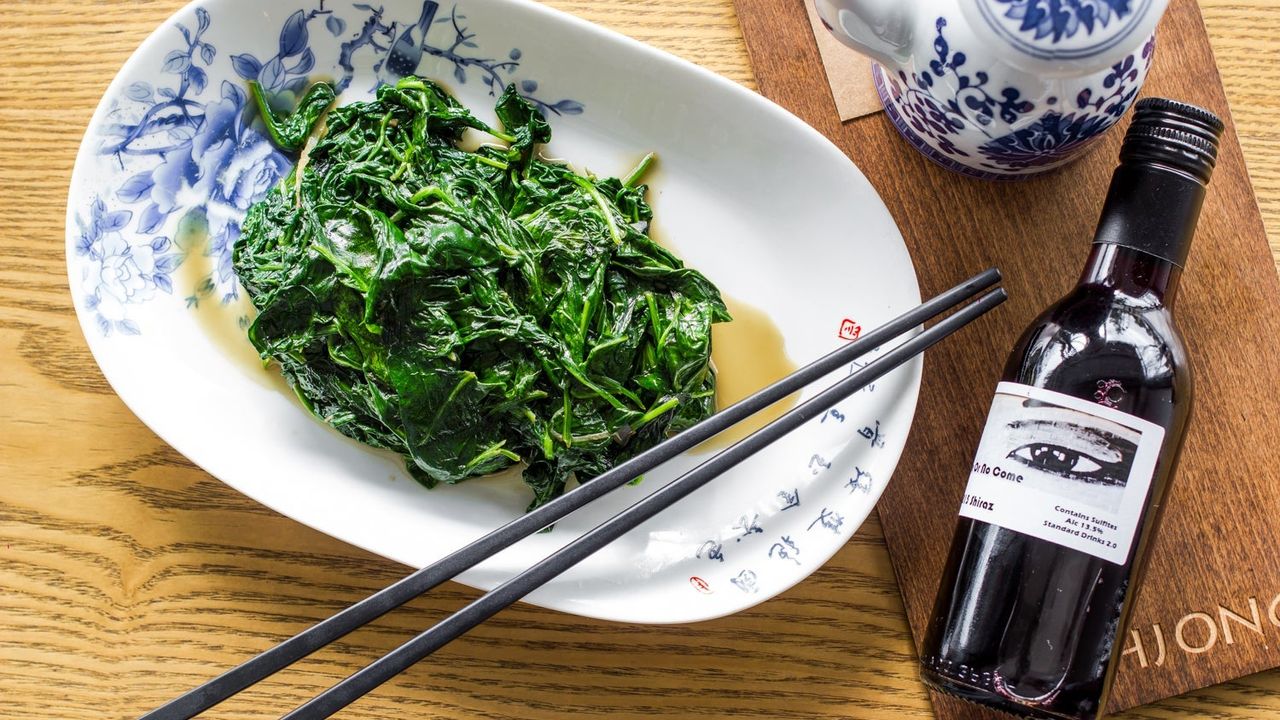 Stir Fried Baby Spinach