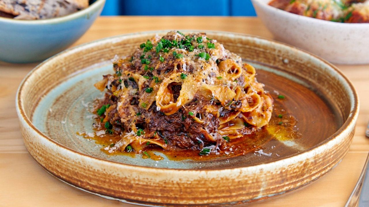 Braised Beef Cheek Fettucine
