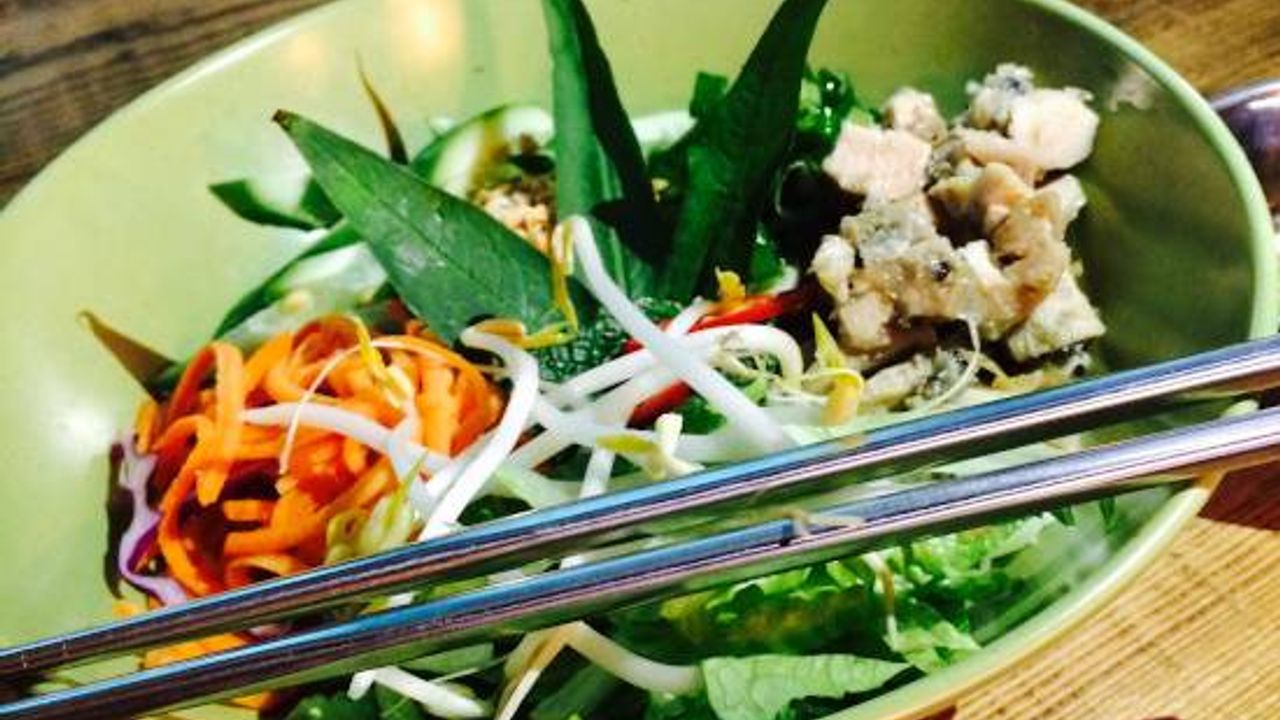 Lemongrass Pork Vermicelli Salad (GF)