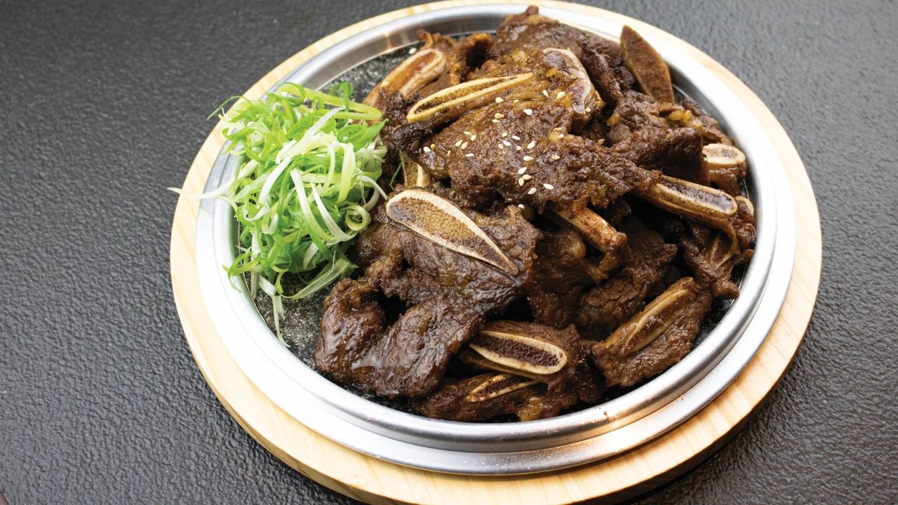 Grilled LA short ribs