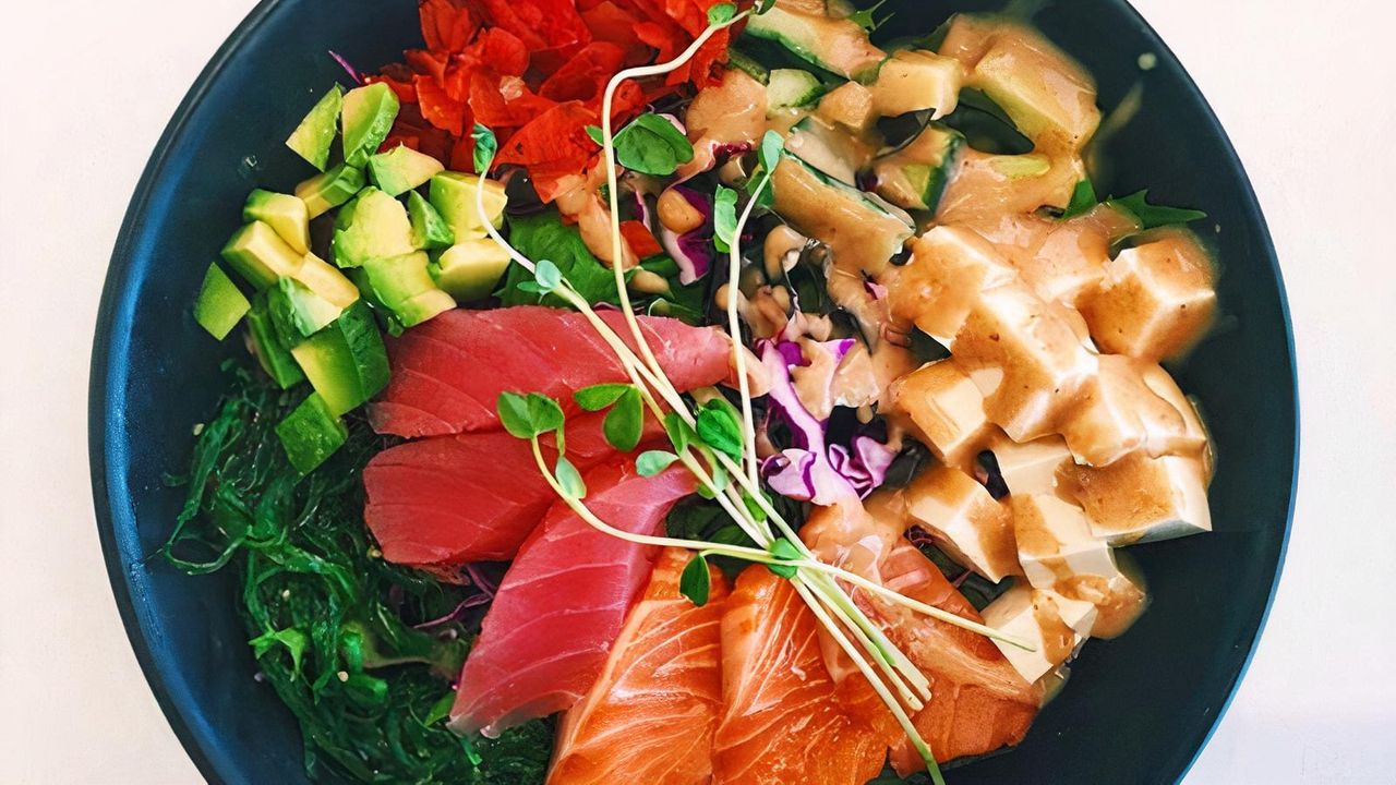 Sashimi Salad