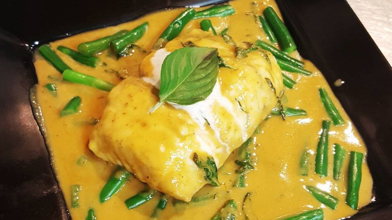 Green Fish Curry