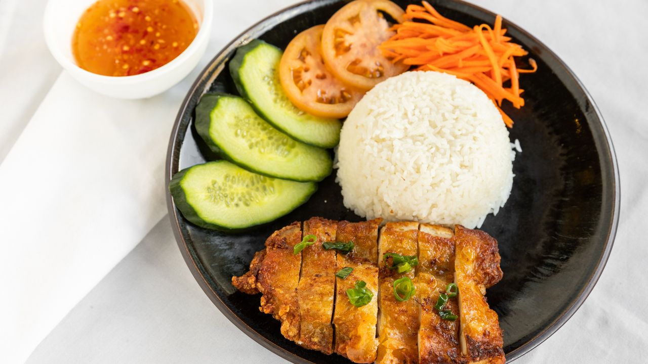 34. Grilled Chicken Rice Vermicelli