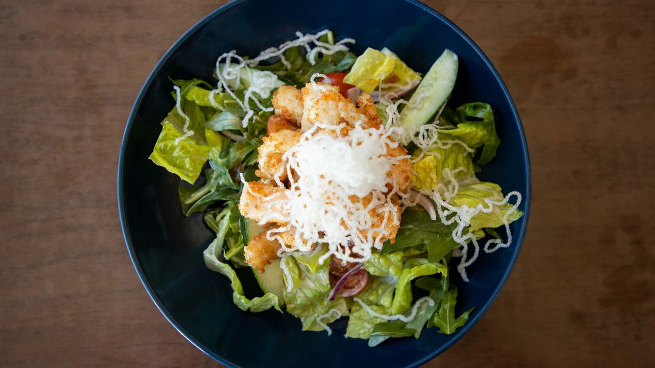 Chili-Lime Squid Salad