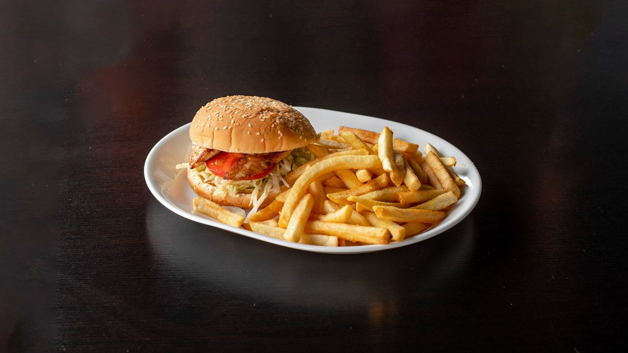Portuguese Chicken Burger