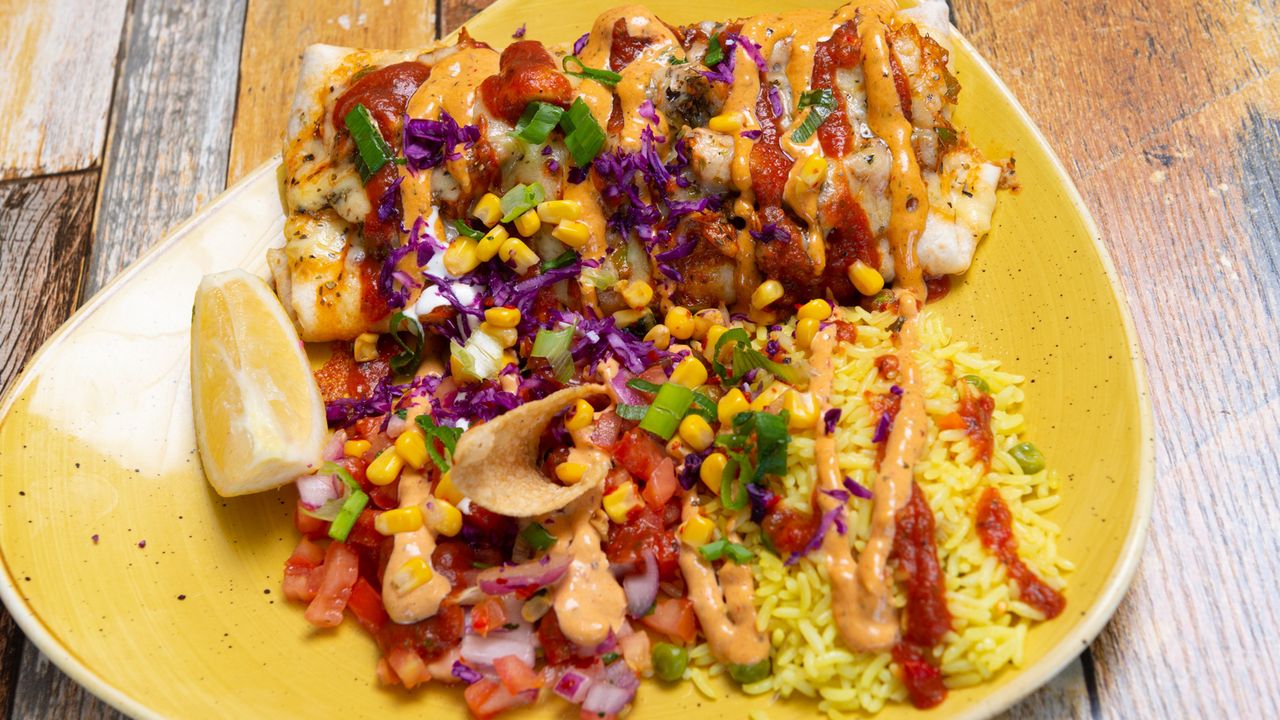 Blanco Chicken & Mushroom Burrito