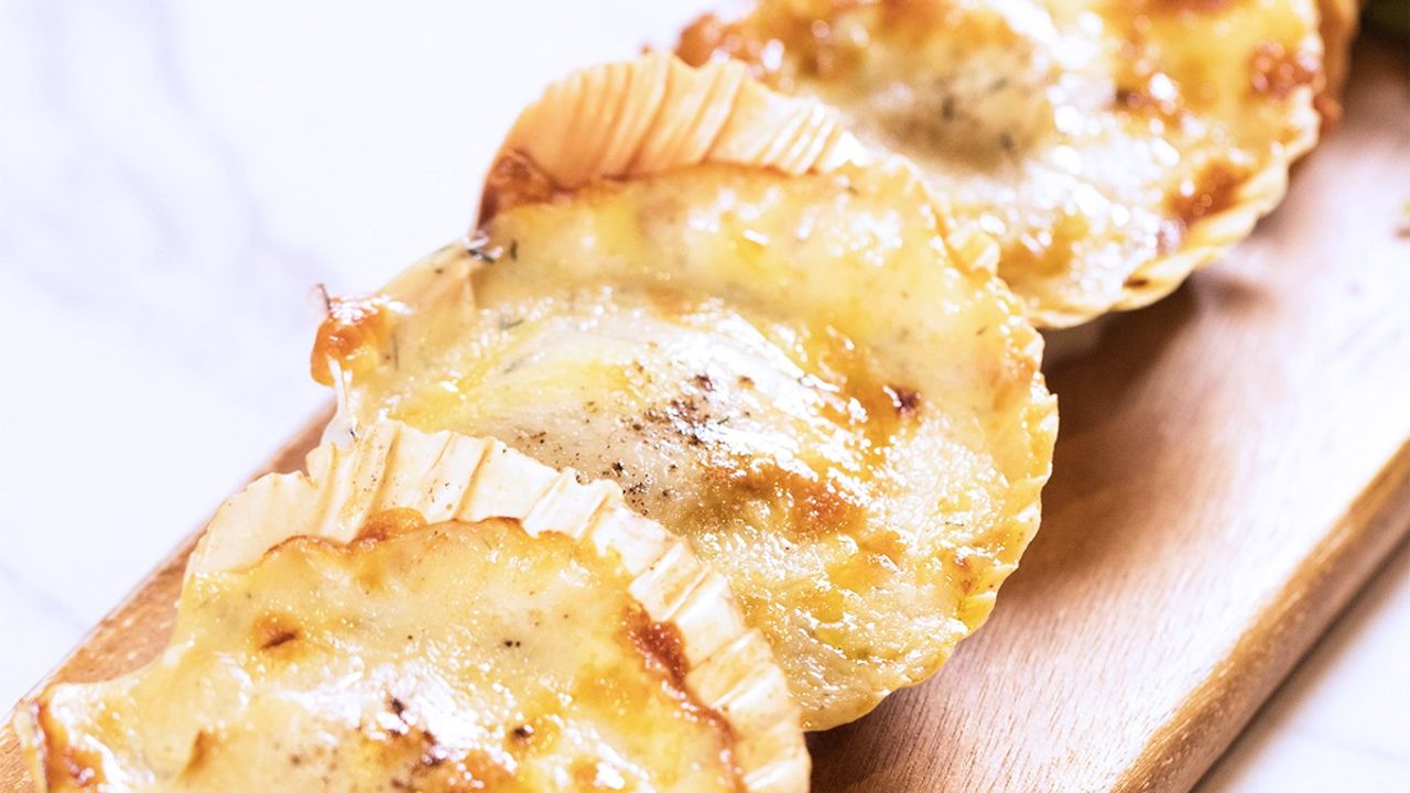 Avocado Cheese Scallop