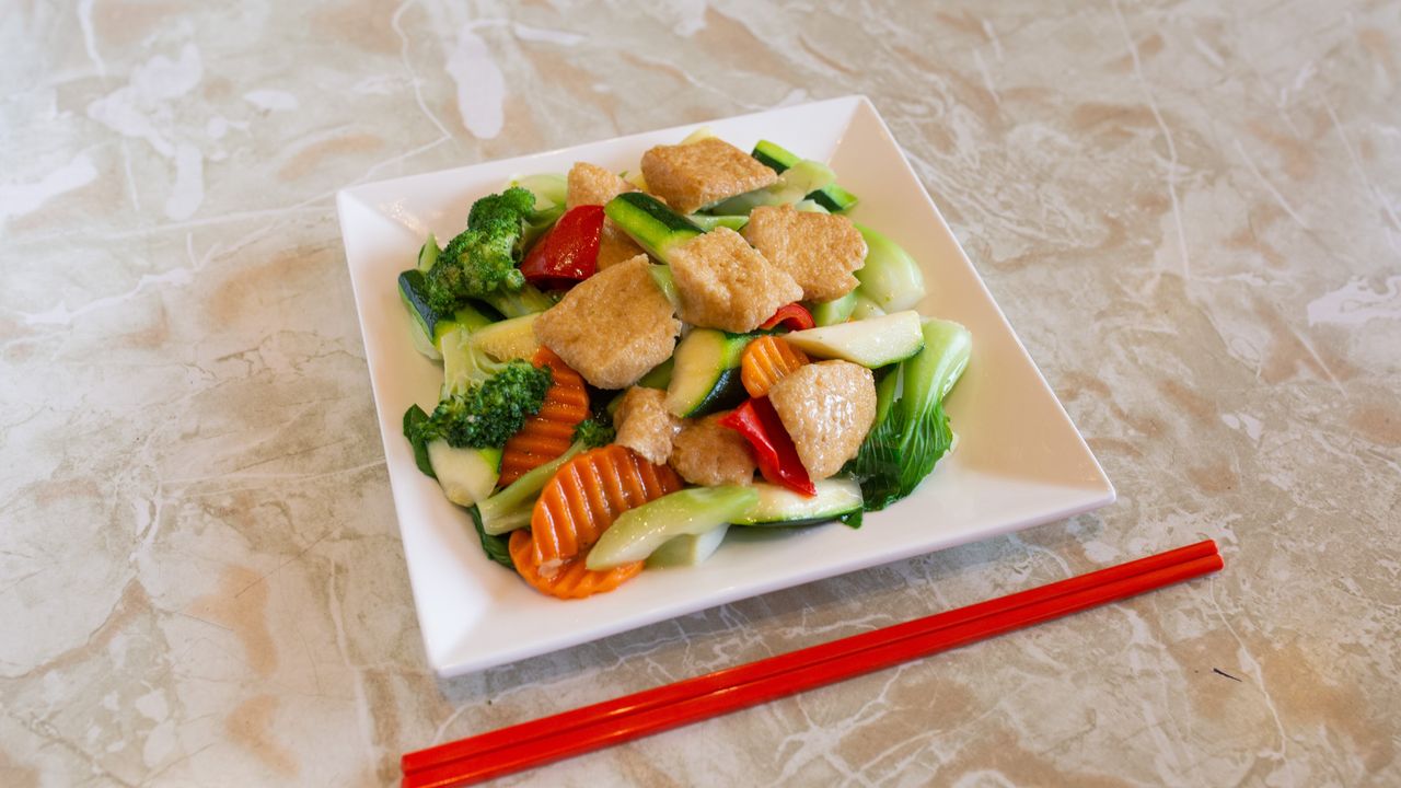Bean Curd Mixed Vegetables (V)