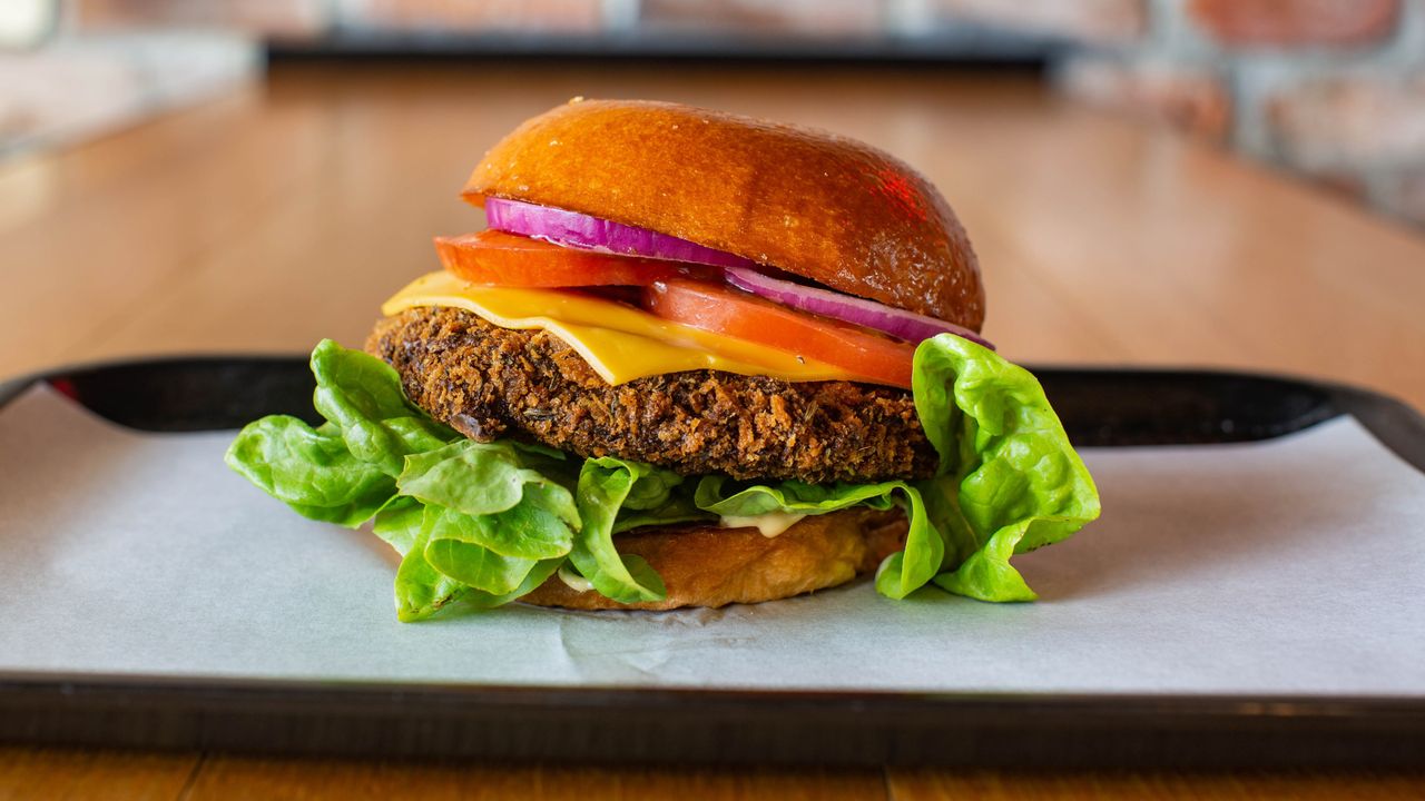 Mushroom in My Heart Burger