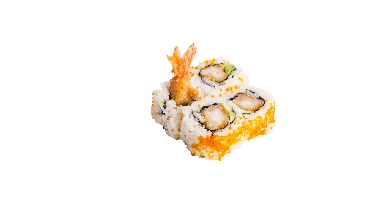 Crumbed Prawn and Avocado Maki