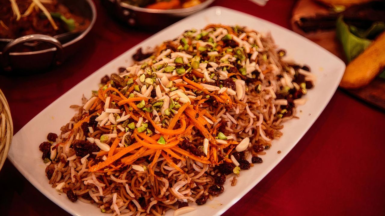 Afghani Lamb kabuli Pulao