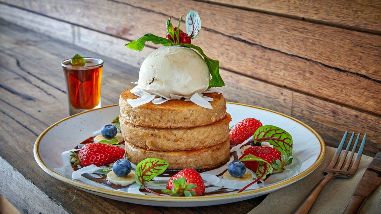 Salted Caramel Pancakes