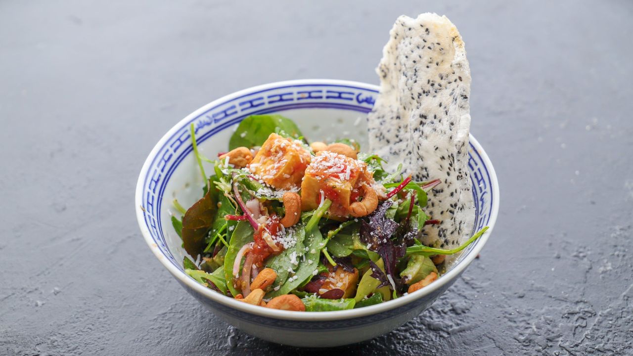 Temple Tofu Salad (GF) (V)