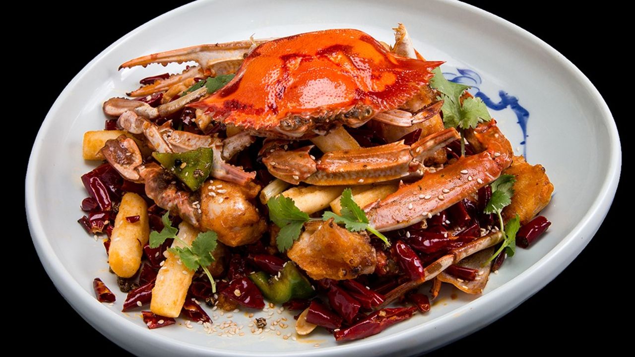 K03. Szechuan Style Fragrant Spicy Blue Swimmer Crab