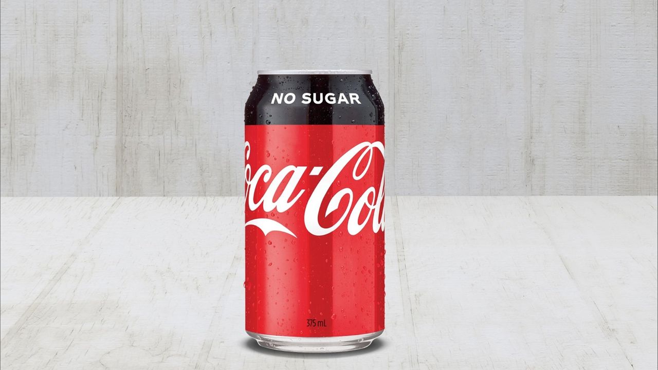 Coca-Cola No Sugar 375ml Can