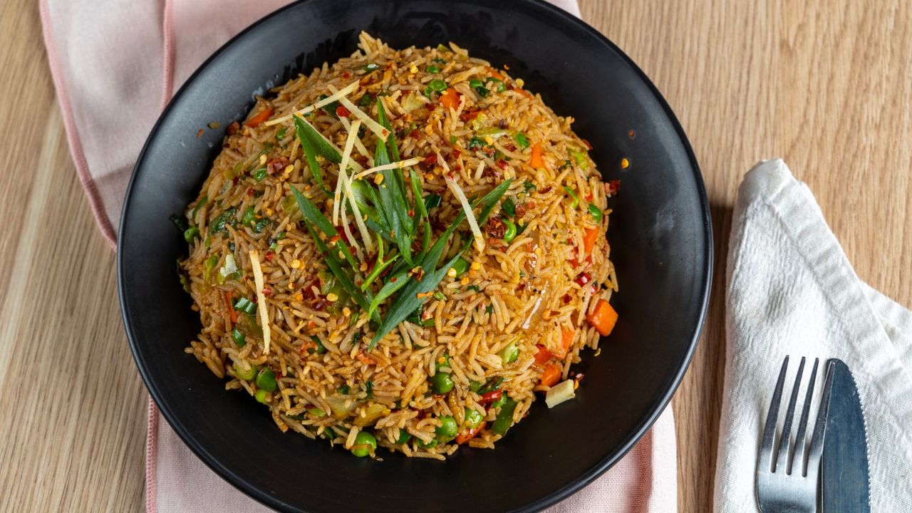 1. Veg Fried Rice