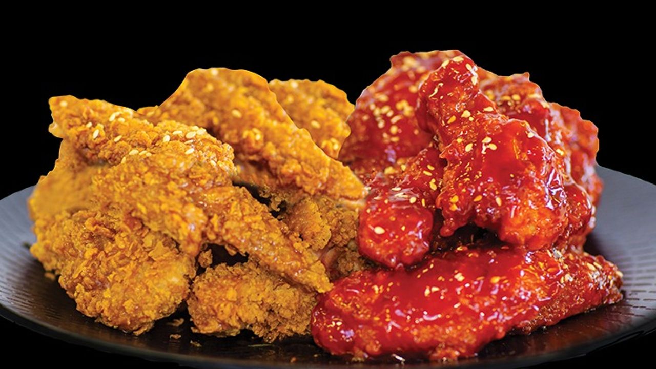 Half and Half Wingettes and Drumettes