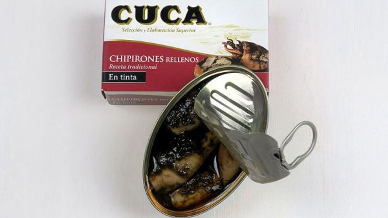 Cuca Stuffed Squid In Ink 120gm