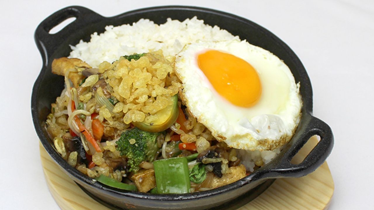 Deep Fried Tofu Sizzling