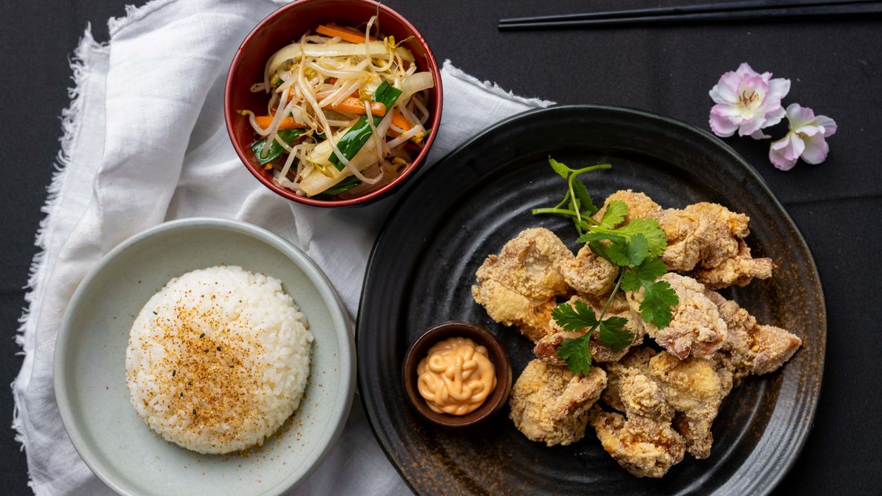 Chicken Karaage with Topiko Mayo