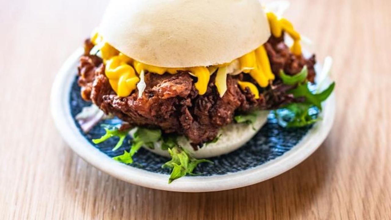 Fried Chicken Baoger