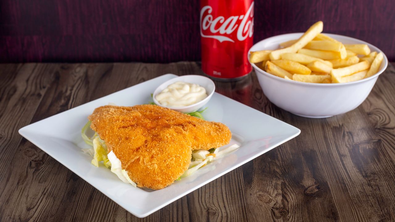 Chicken Schnitzel Meal