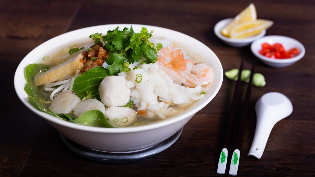 Rice Noodles Soup