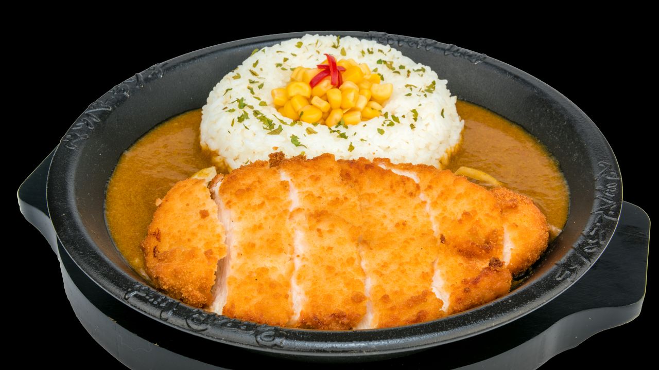 Chicken Katsu Sizzling Curry