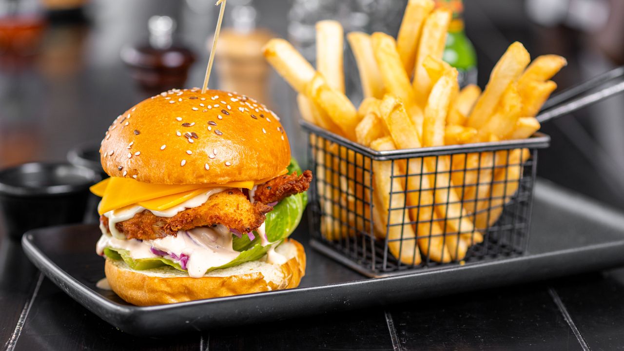 Southern Fried Chicken Burger