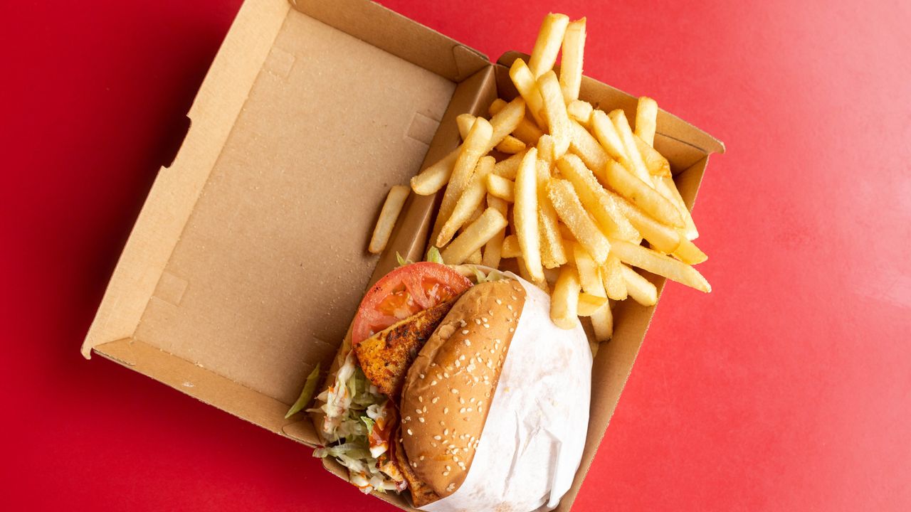 Chicken Burger Combo