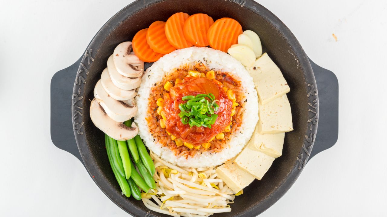 Tofu & Veggie Kimchi Pepper Rice