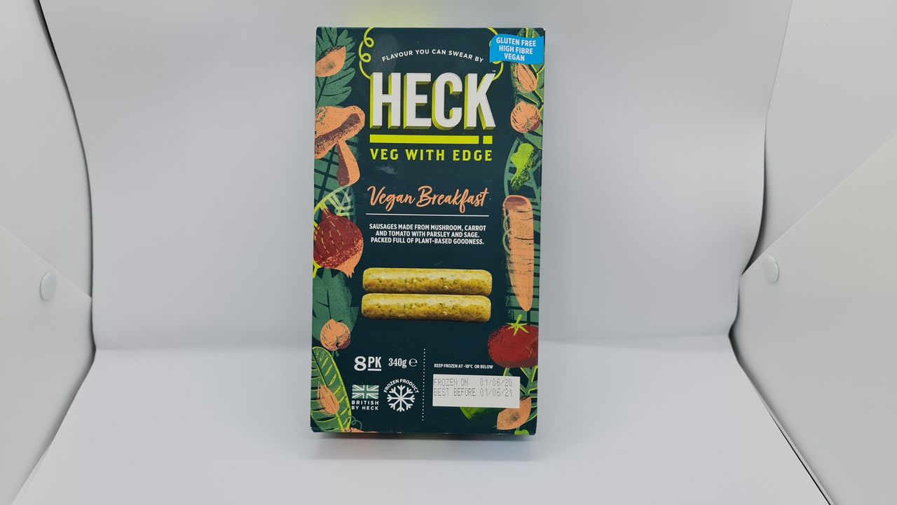 340g Heck! Vegan Breakfast Sausages