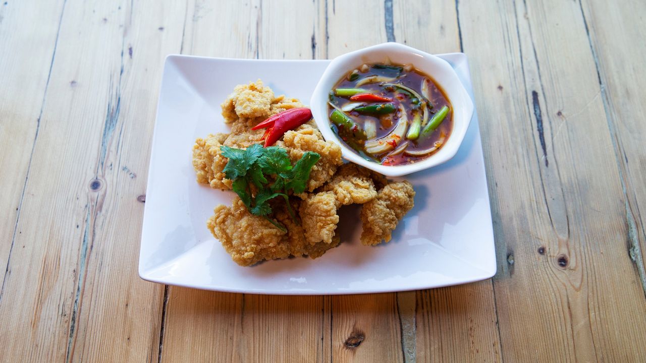 Fish with Sweet and Spicy Sauce