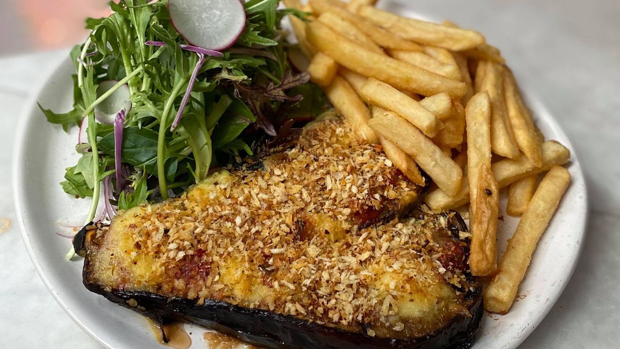 Grilled Eggplant Parma