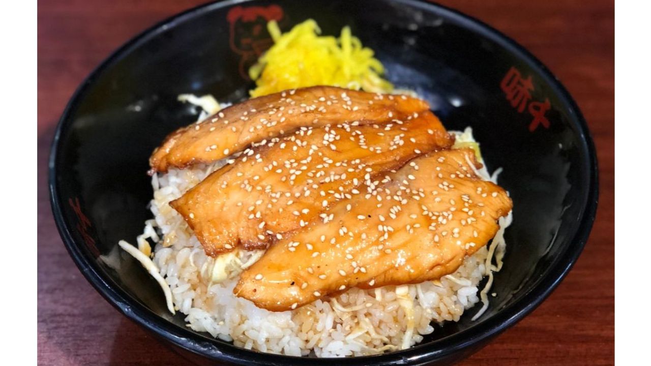 Salmon Teriyaki Don