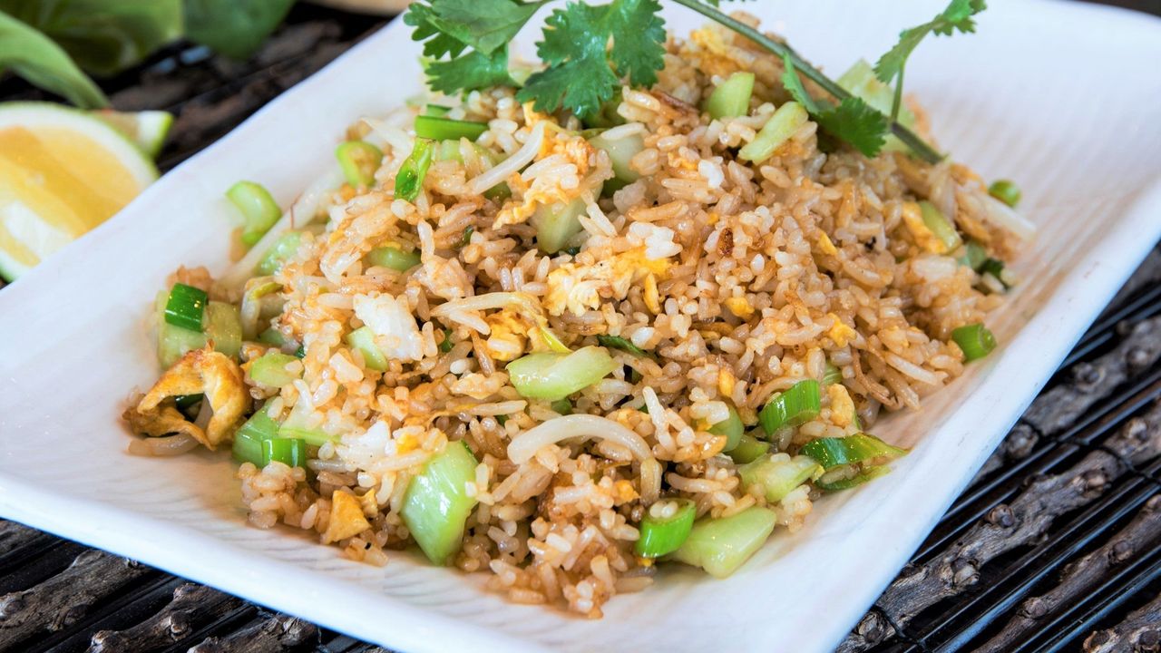 Vegetables Fried Rice with Egg