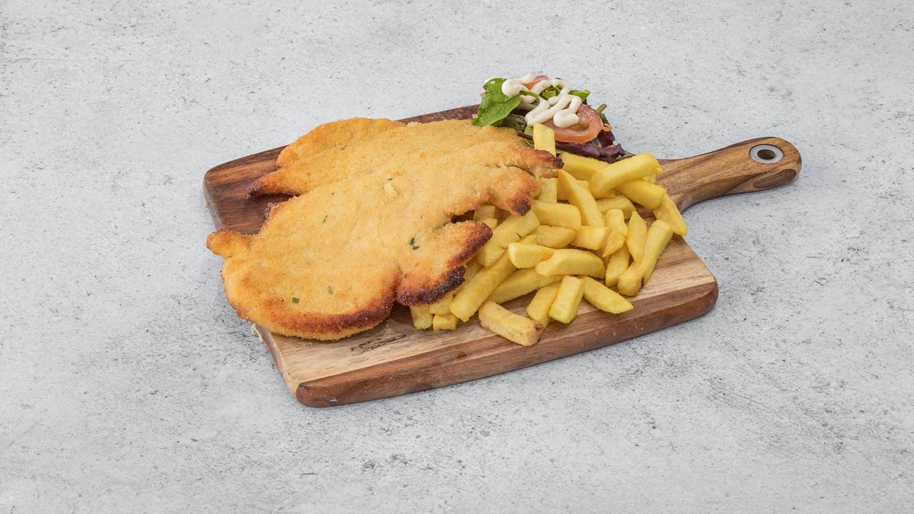 Schnitzel Chicken Burger