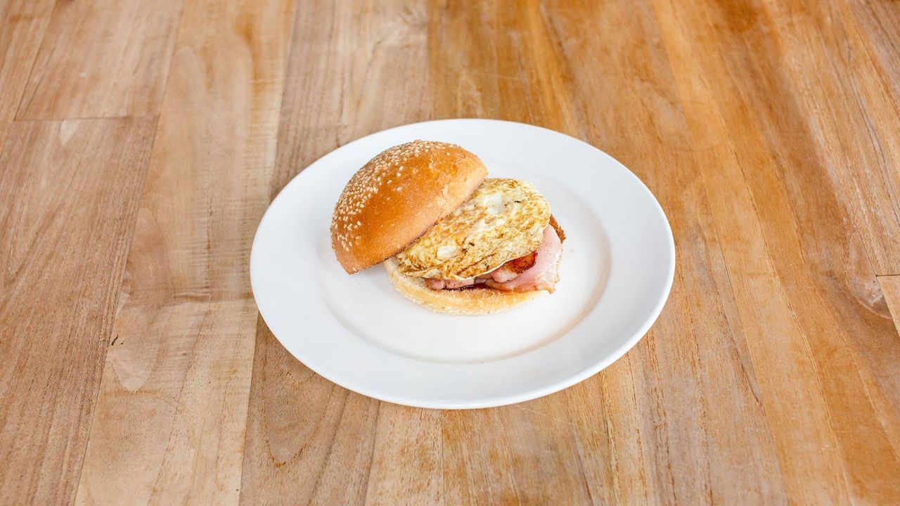 Egg And Bacon Roll