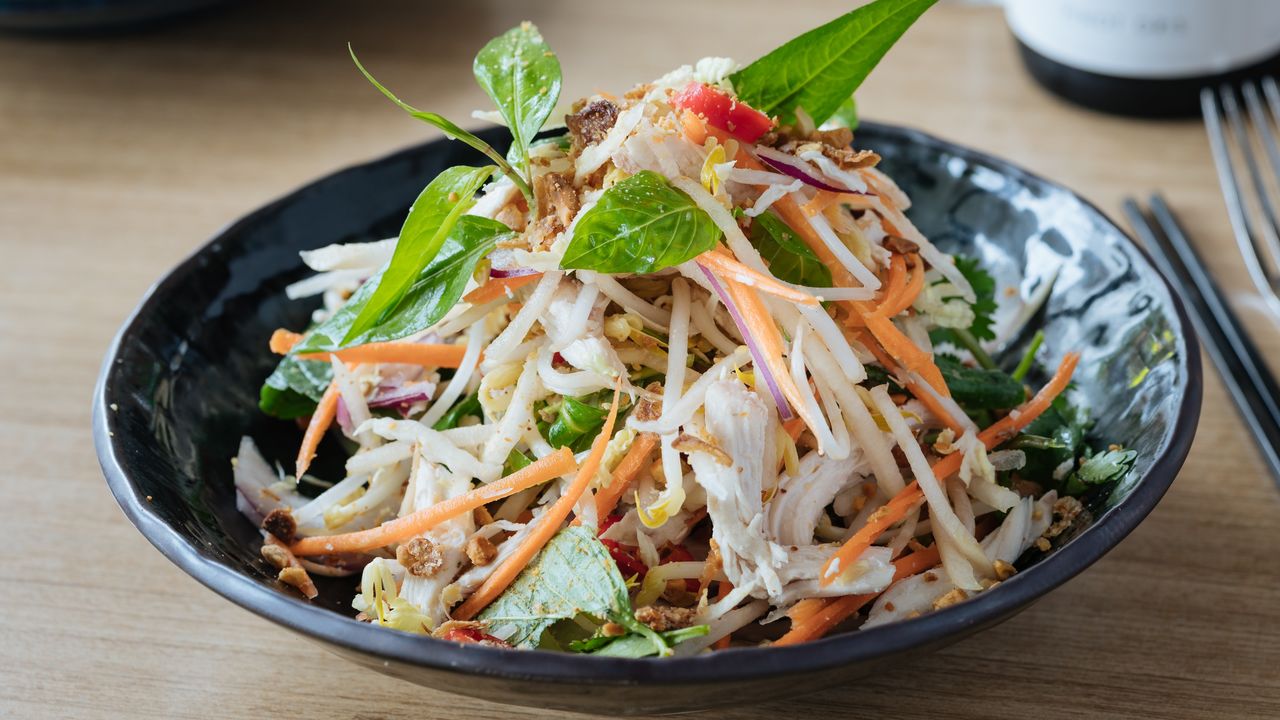 Vietnamese Chicken Slaw
