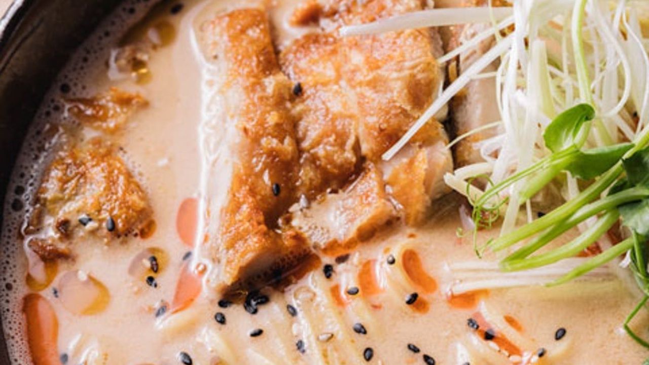 Spicy Chicken and White Sesame Ramen