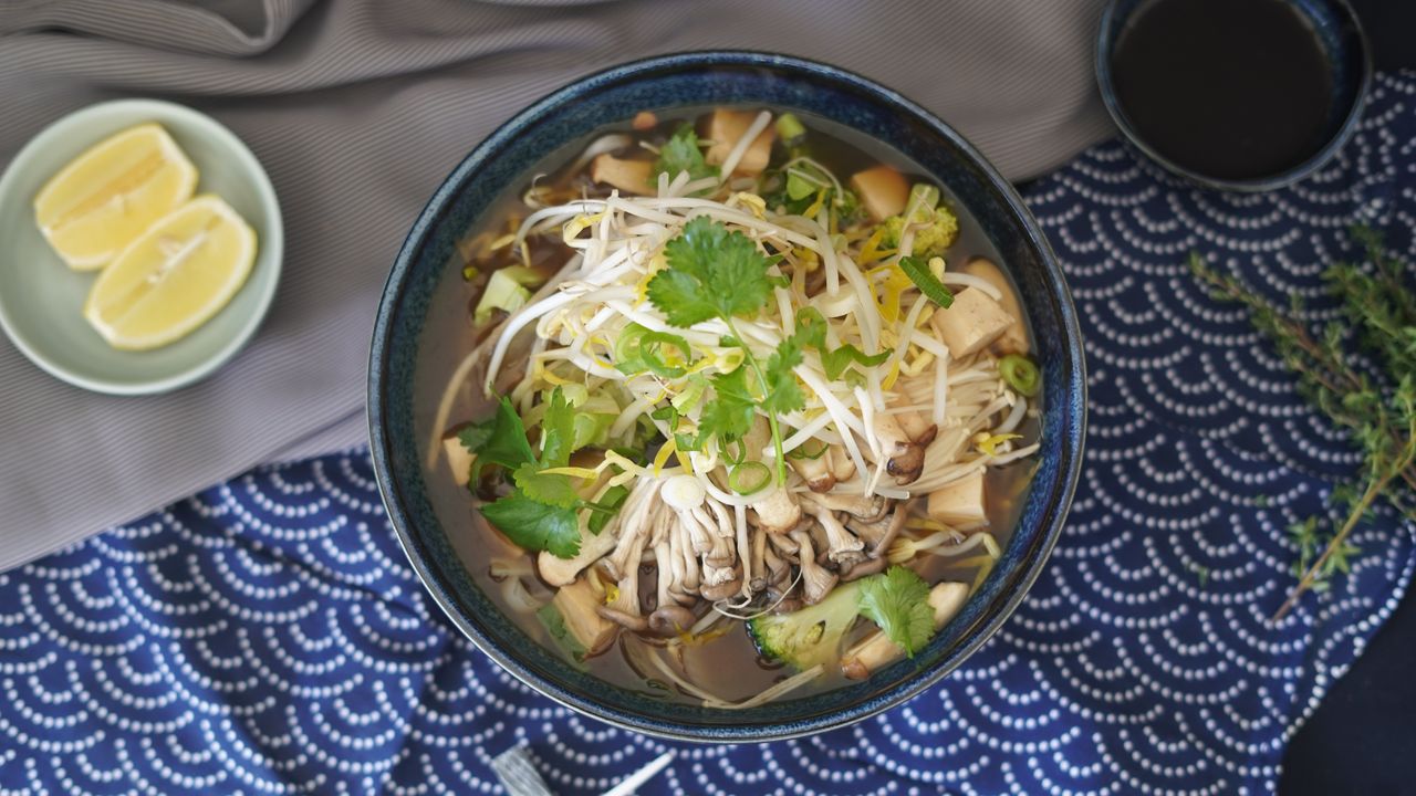 Wild Mushroom Soup (V)