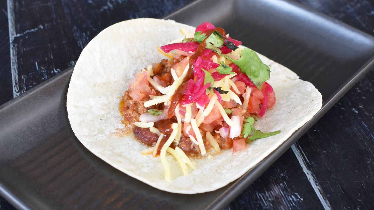 Chilli Beef Taco (GF Option)