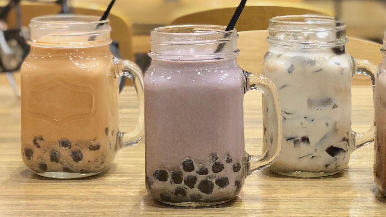 D27 Taro Milk Tea