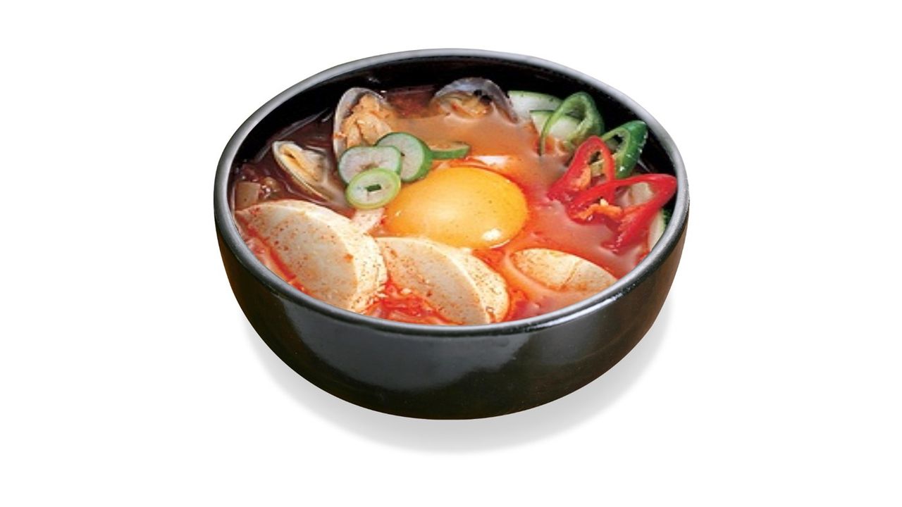 Seafood Soft Tofu Stew / 해물 순두부 찌개