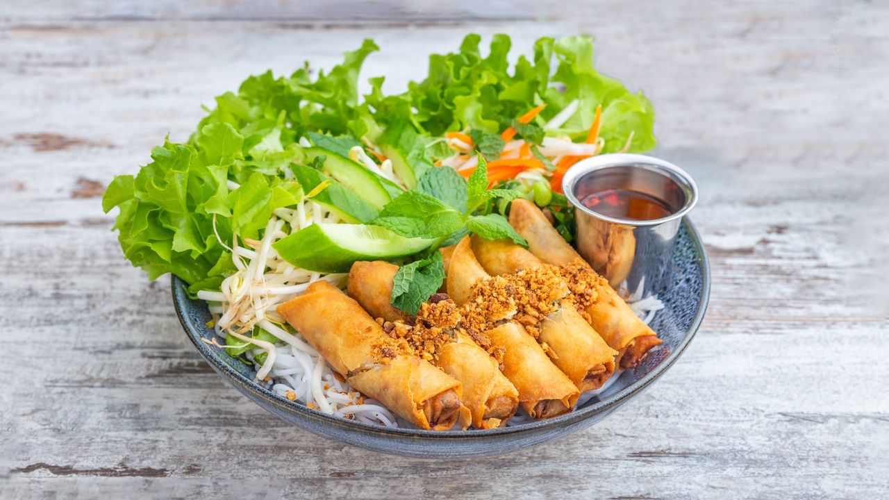 Spring Rolls With Vermicelli