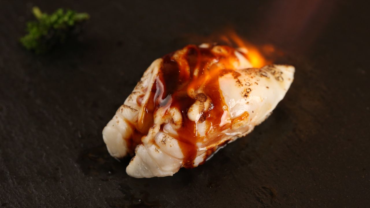 Seared Kingfish Nigiri